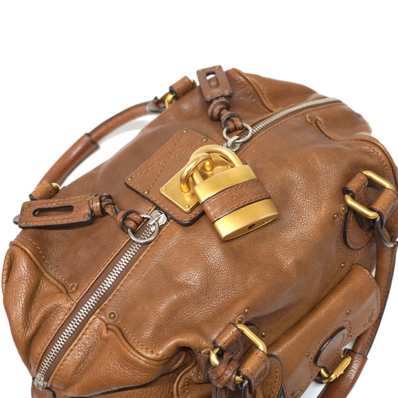 Chloe Paddington Key Bag Brown - Picture 8 of 16